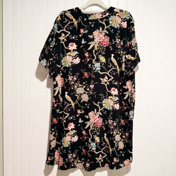 CP J X HM Floral Bird Print Dress Size 14 - Picture 8 of 8